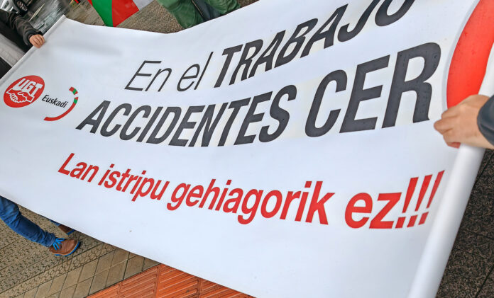 UGT exige a Osalan que investigue las causas del accidente laboral mortal no traumático ocurrido en Amurrio